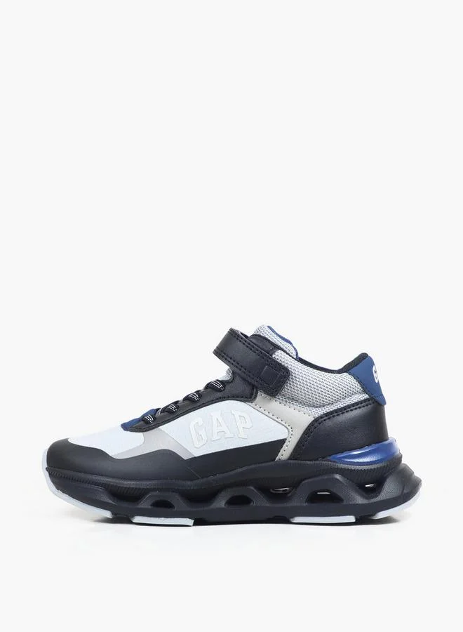 Boys Sacramento Mid Hook & Loop Ankle Sneakers
