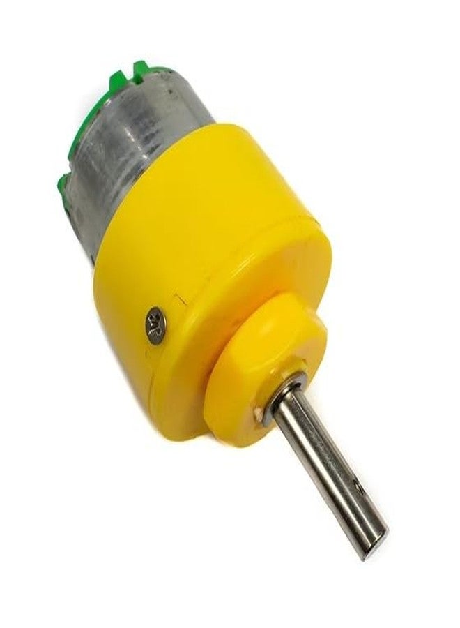 R&D 12V DC Gear Motor 100 RPM - High Torque Metal Gearbox Motor for Robotics, Automation, DIY Projects, Smart Devices, and Mechanical Applications pack of (1) - Image 4