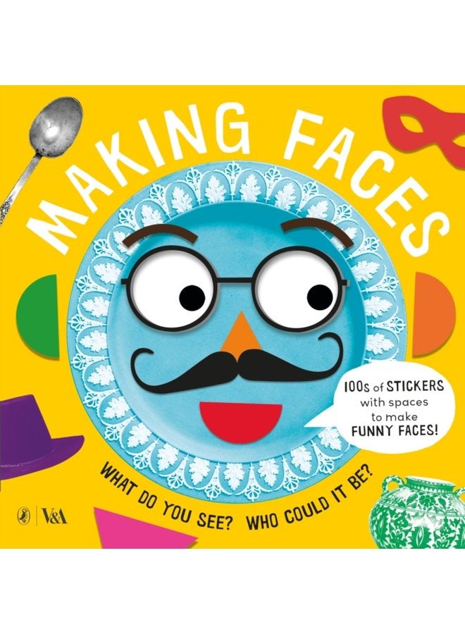 Making Faces A Sticker Book - Paperback