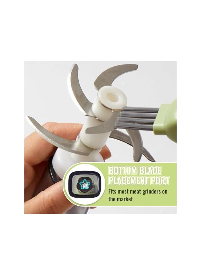 promass Knife Cleaner Blade Brush, Kitchen Utensil Cleaning Brush, Cutlery Cleaner Tool, Stainless Steel Blade Brush, Double-Sided Knife Scrubber for Knives, Forks, Dish, Cutlery Cleaning - Image 3