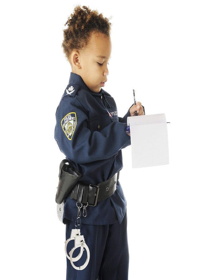 Skeleteen أصفاد معدنية سكلتين مع مفاتيح - إكسسوارات زي شرطي لعبة، أصفاد معدنية بسلسلة مع إطلاق أمان ومفتاح - Image 5