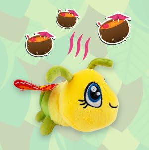 Scentco Snuggle Bugs Butterfly Tropical Punch Scented Plush Toy Cute Butterfly Stuffed Animal for Kids Aromatherapy Gift Soft Collectible Plush Bug Stress Relief Toy - Image 5