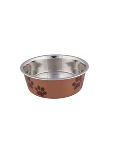 Trixie Stainless Steel With Plastic Coating Bowl