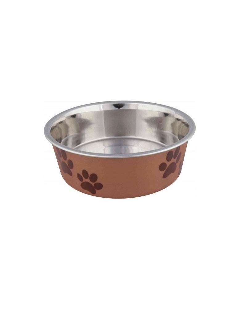 Trixie - Trixie Stainless Steel With Plastic Coating Bowl - Image 1