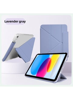 Huawei MatePad 11.5S Invisible Pen Case Air Flat Protective Case Y Folded Pro Crystal Transparent Case 2324 Applicable-Color:Lavender Gray ]-Applicable Model:Special For MatePad 11.5 "S ]