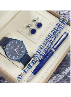 Watch A men's watch set consisting of a watch, a rosary, a cup and a pen 