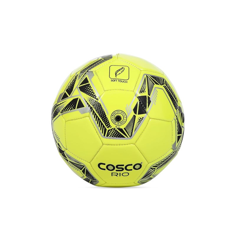 COSCO كرة القدم من ريو مصنوعة من كلوريد البوليفينيل، الحجم 3، (متعددة الألوان) - Image 3