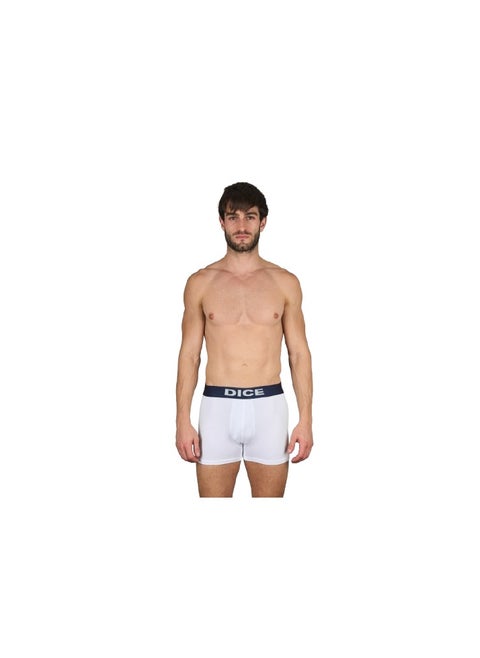 Plain wide elastic boxer