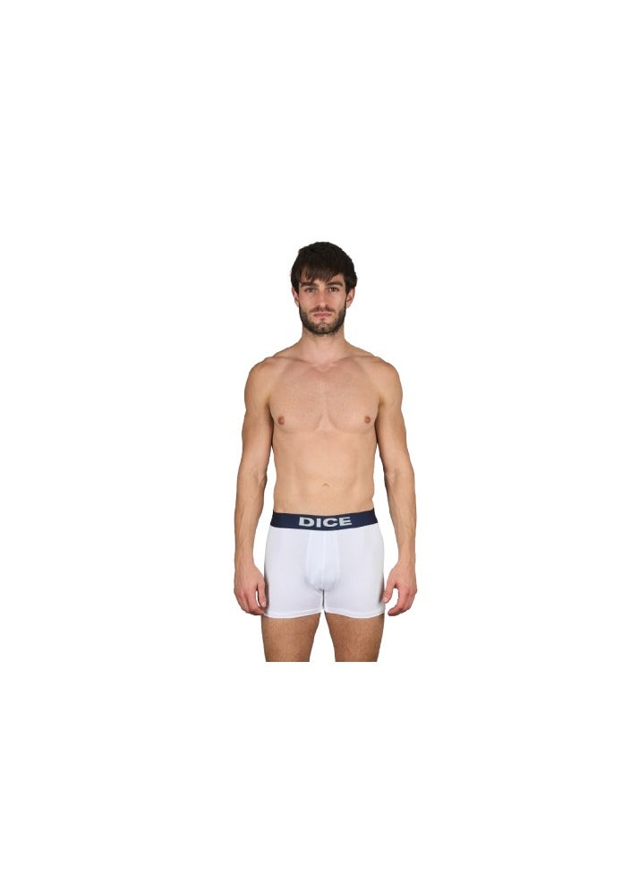 Plain wide elastic boxer
