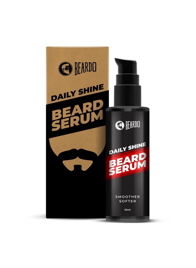 BEARDO Beard Serum, 50 Ml | Daily Use Beard Serum For Men | Softens And Smoothens Rough Beard | Gives Healthy Look To Beard | Shiny And Nourished Beard - Image 1
