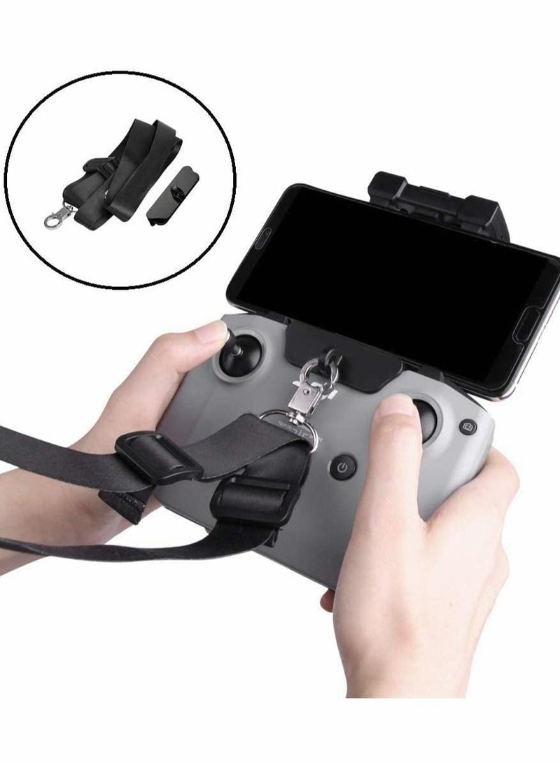 Lanyard Neck Strap Adjustable Halter Strap with Hook Adapter for DJI Mavic 3 / Mini 2 / Air 2S / Mavic Air 2 / FPV Remote Control Drop Resistant Accessories