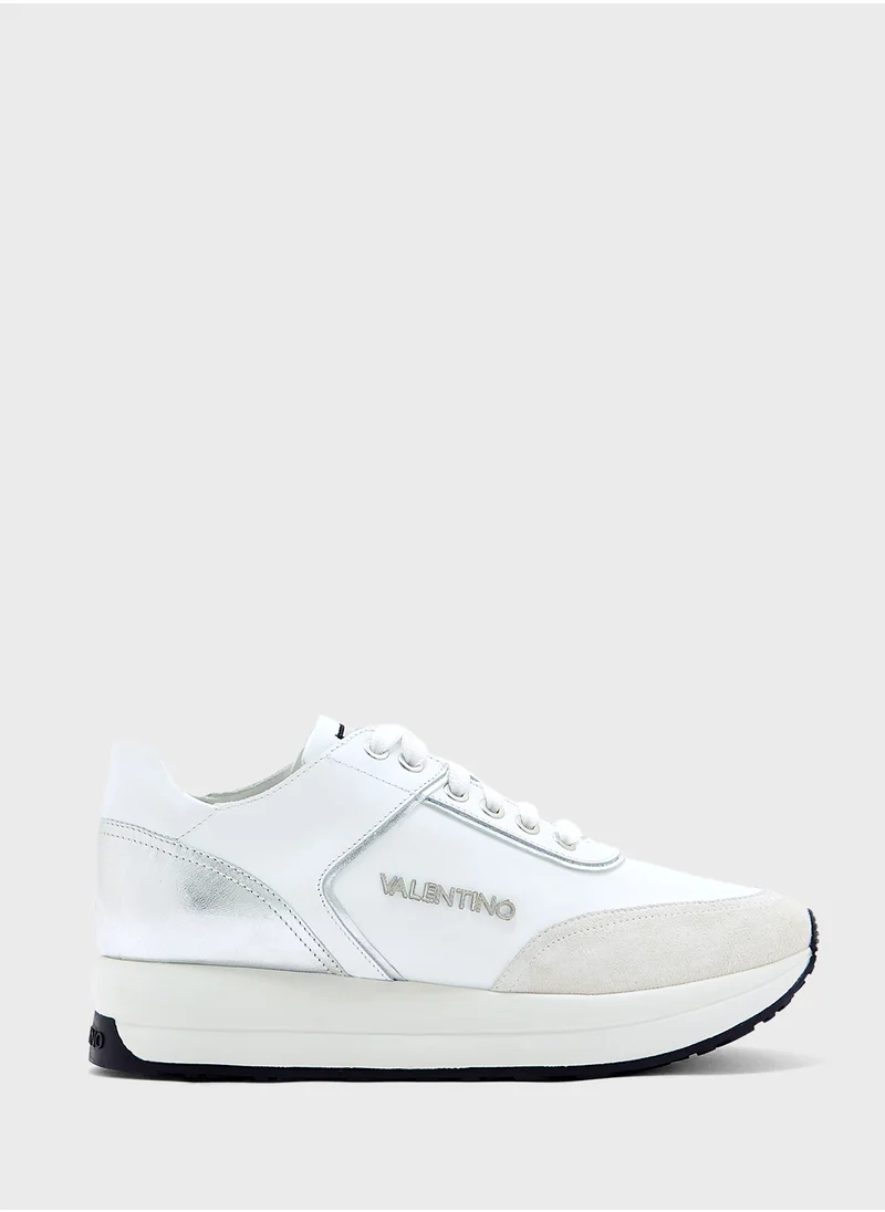 VALENTINO BY MARIO VALENTINO Lace Up Low Top Sneakers