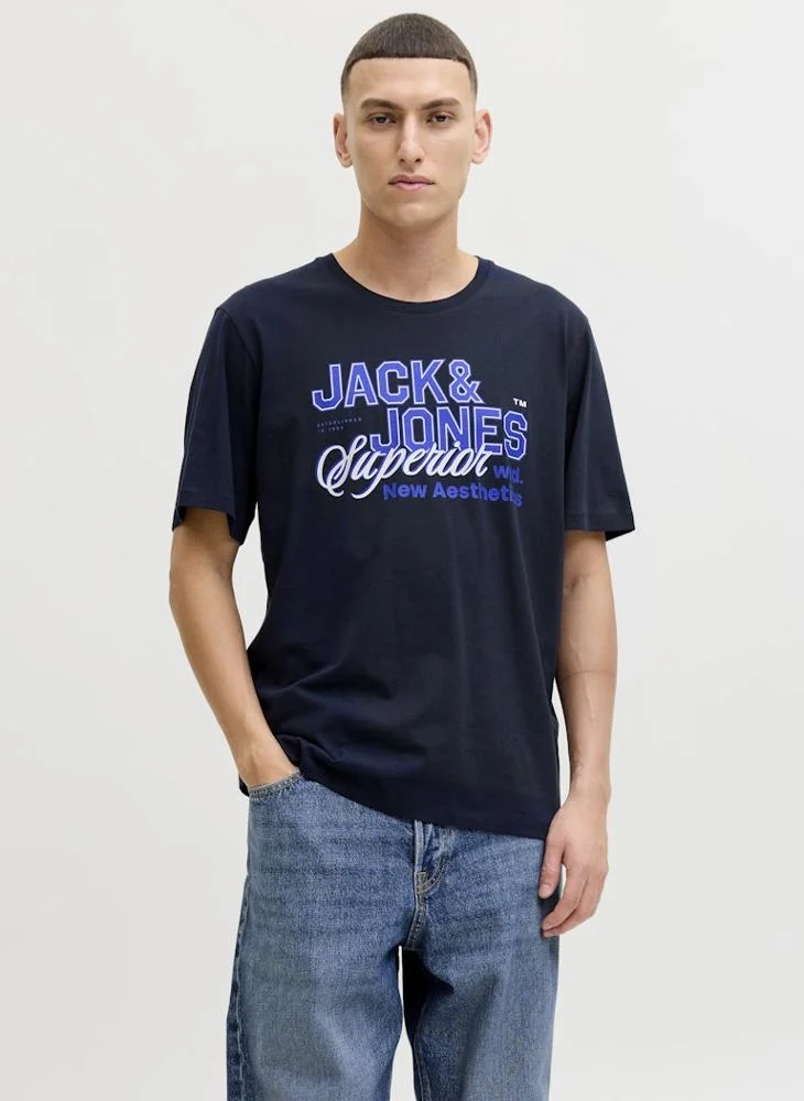 Graphic Crew Neck T-Shirt