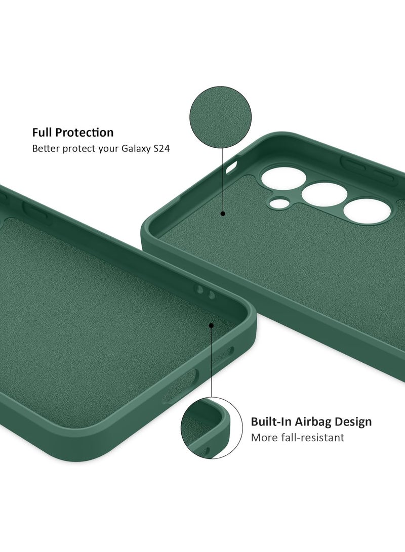 JOMILA Samsung Galaxy S24 5G Liquid Silicone Case for Galaxy S24 2024 Shockproof Protective Soft Rubber Cover For Samsung Galaxy S24 6.2-inch - Image 4