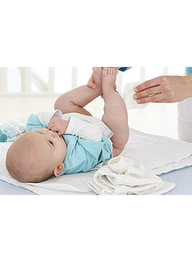 إيبيك فوط أطفال عضوية جافة كبيرة، مربعات قطنية 100% للعناية بالطفل وتغيير الحفاضات (120 قطعة) - Image 1