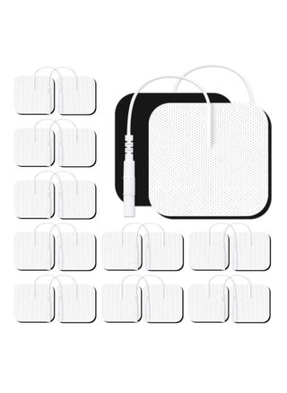 24 Pcs Electrodes Pads 2x2” Reusable Self-Adhesive Electrodes Patches for Electrotherapy,Compatible with TENS Unit Replacement Pads Muscle Stimultaion Machine - pzsku/ZB677993E30D9ECE1A0BAZ/45/_/1709824245/553c11b7-df9e-4380-8abd-b40a575a3e56