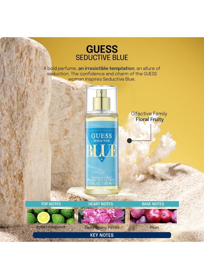 GUESS Seductive Blue Fragrance Mist - 125Ml - Image 3