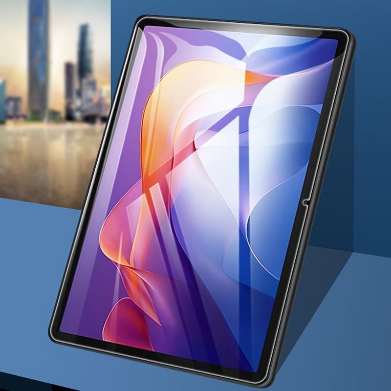 A Transparent Tempered Glass Screen Protector For Redmi Pad 2 11 Inch 2025 Model, HD Clarity Scratch Resistant High Touch Sensitivity Precise Fit Easy Installation 1 Pack - Image 3