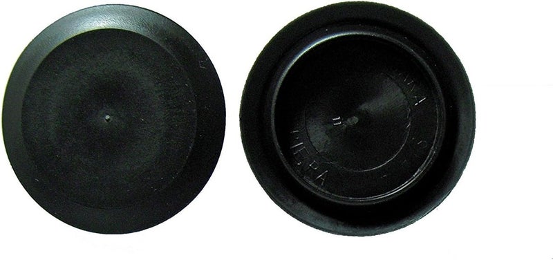 Caplugs 2 1/2" 2.5 inch Flush Mount Black Plastic Body and Sheet Metal Hole Plug Qty 5 - Image 4