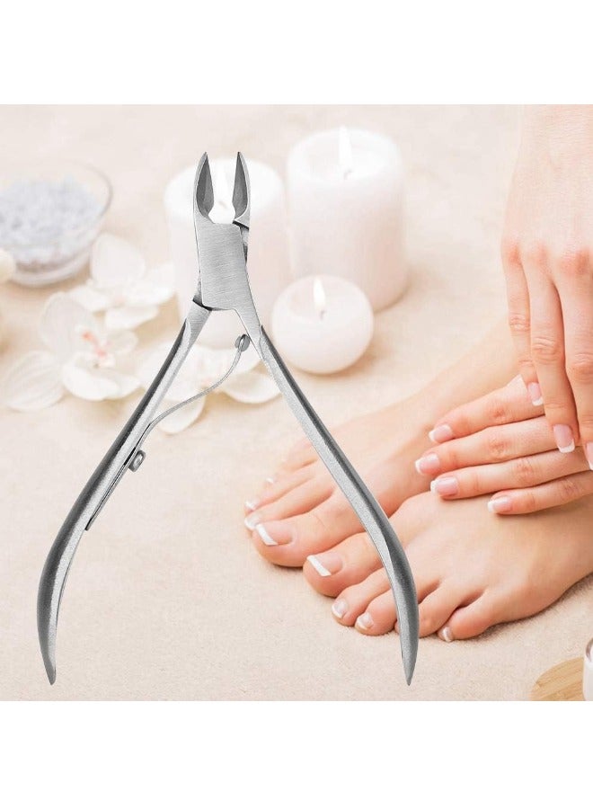 Globalstar Stainless Steel Cuticle Trimmer - Precision Nail Dead Skin Clipper for Manicure and Pedicure - Image 4