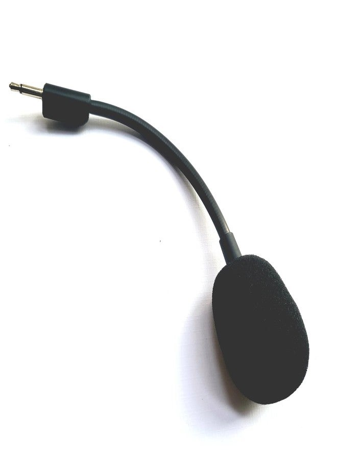 LZYDD ميكروفون لسماعة الألعاب اللاسلكية Razer BlackShark V2 Pro 3.5mm ميكروفون ألعاب قابل للفصل مع رغوة (أسود أصلي) - Image 2