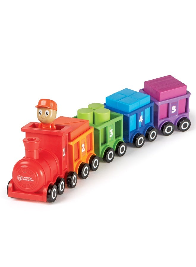 ليرننج ريسورسز موارد التعلم - لعبة العد واللون - تشو تشو، قطار الأرقام وفرز الأشكال، لعبة تعليمية للأطفال الصغار للعد والتعرف على الألوان، للأعمار من سنتين فما فوق - Image 1