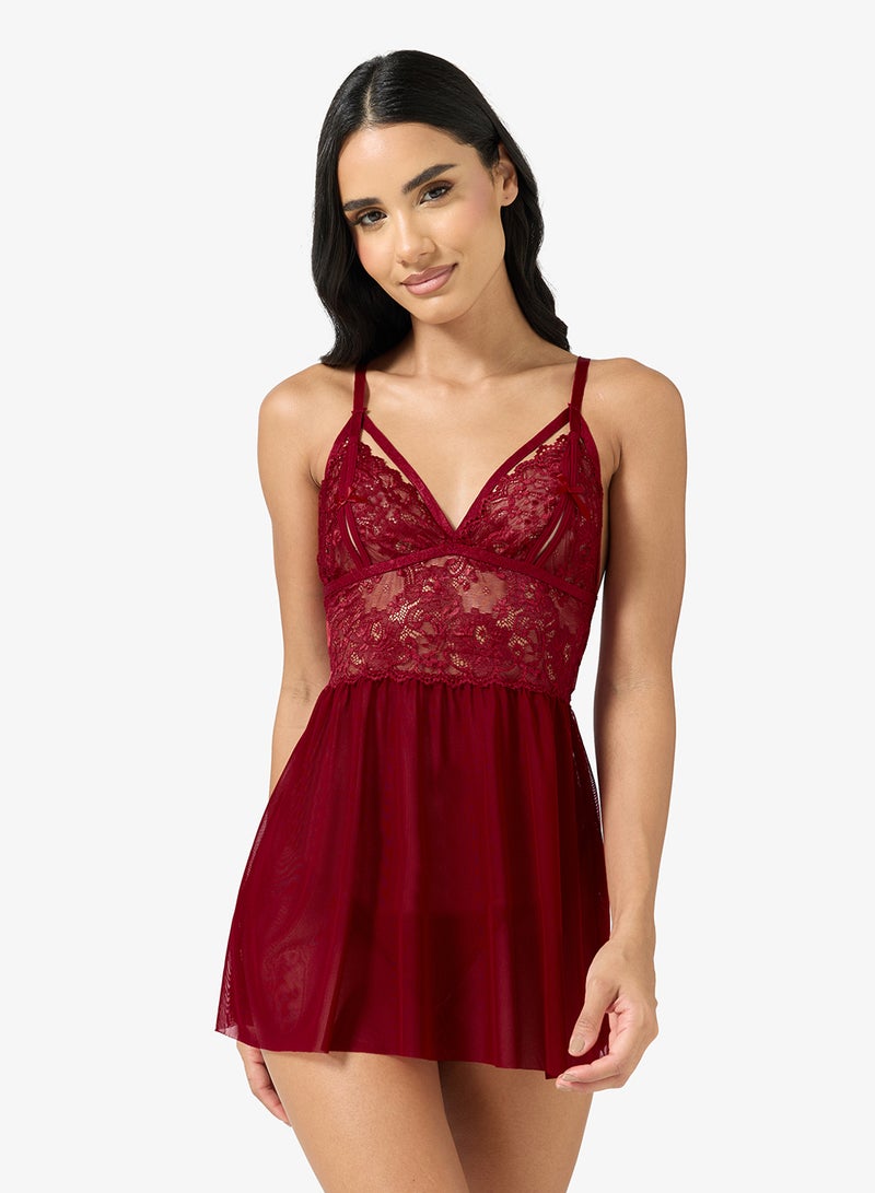 ايلا لانجري بيبي دول دانتيل - Image 5