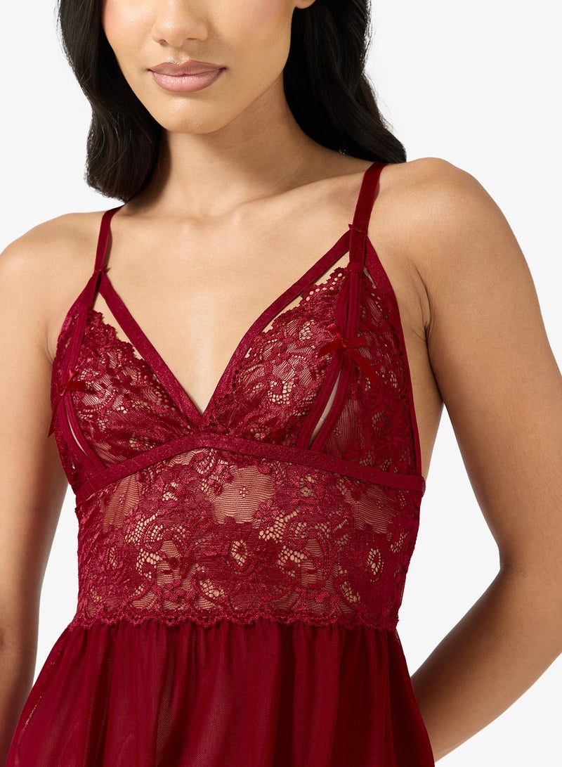 ايلا لانجري بيبي دول دانتيل - Image 3