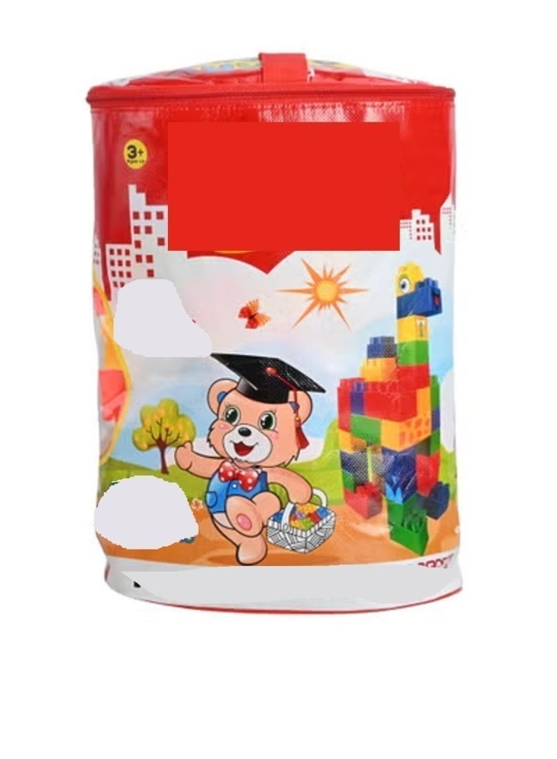 The Perfect Eid Mubarak Set: Pack of 3 Toys (Educational, Fun, and Creative) The Eid Joy Trio: Bubbles, Blocks & Beauty Carriage - Image 4