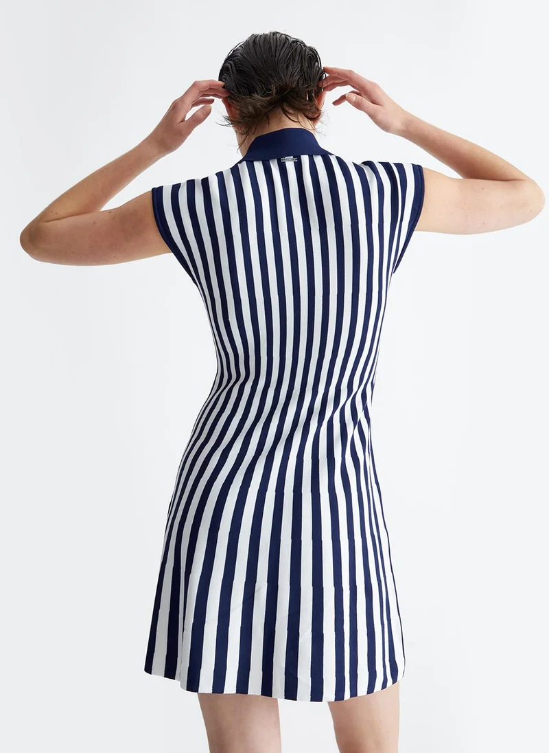 Liu Jo Striped knit dress