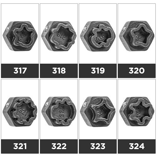 YUANRI 32 PCS Wheel Lock Key Set Compatible with Mercedes Benz, CR-Mo Wheel Lock Removal Kit, Locking Lug Nut Master Key Set for Mercedes Benz - Image 5