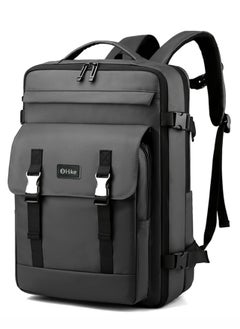 Hike Unisex Expandable Laptop Backpack Water Resistant Daypack with Separate Laptop Compartment for Travel/Business/College, HK63011-1- GREY - pzsku/ZB6787324AD3C7418E1E7Z/45/_/1735897370/fe7d40c4-17c4-43cb-a3c6-074addd46cc0