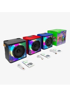 Smart Berry M23 Plus 1 Set Bluetooth Speaker with Microphone 5.0 USB Charging Wireless Speakers with Bluetooth Surround Sound Portable Speaker for Smart TV Microphone with Speaker for Singing Karaoke Family KTV High Quality Speaker  - Image 3