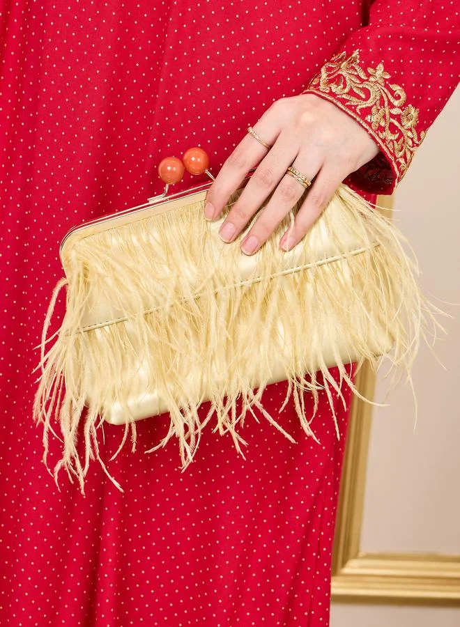 Styli Tassel Detail Clutch Bag