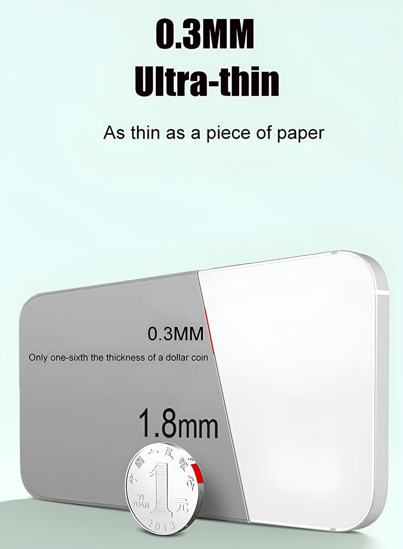 دبليو تيك غطاء حماية أنيق لجهاز OnePlus 13T 5G 2025 من سلسلة Syndee، هجين شفاف مع شحن مغناطيسي وحواف كاميرا مرتفعة - رمادي - Image 3