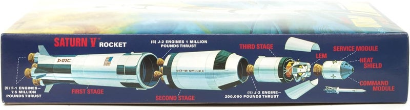 AMT Saturn V Rocket 1200 Scale Model Kit - Image 2
