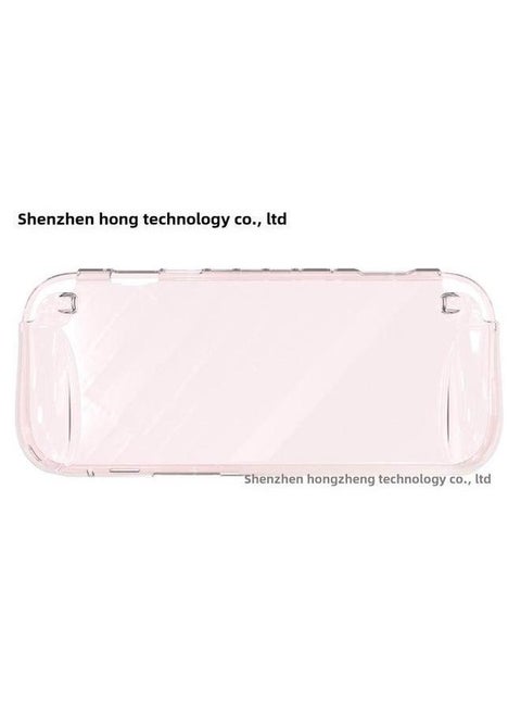 Nintendo Switch2 Protective Case Anti-drop Game Machine Transparent All-inclusive Case-Model:Transparent Powder-switch2