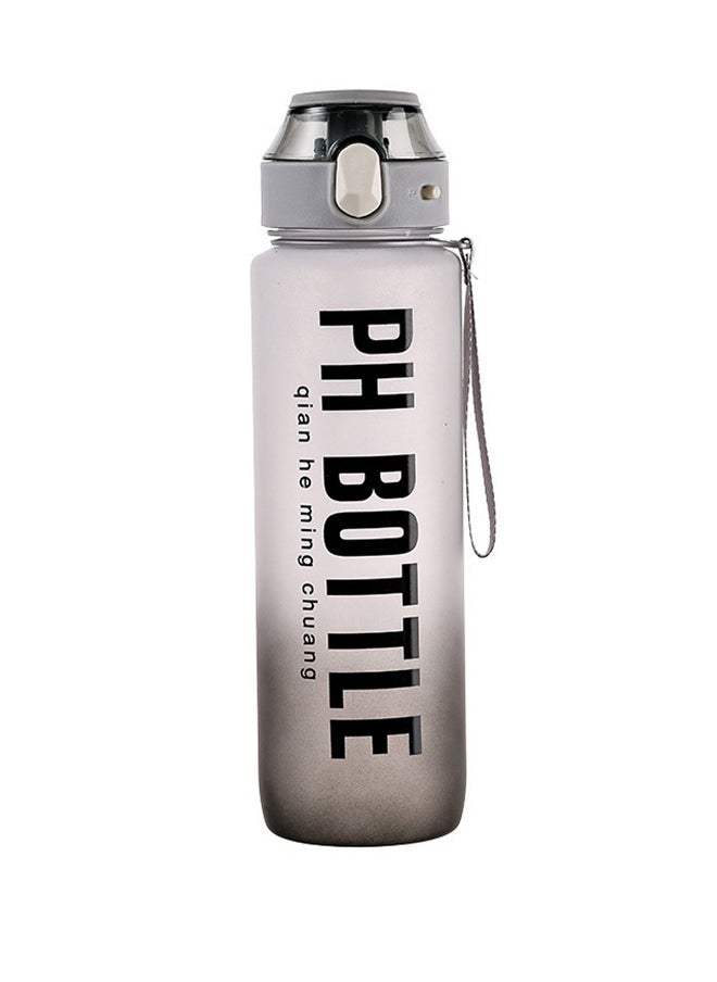 Generic - Large-Capacity Sports Water Bottle, Leak-Proof Tritan BPA-Free, Gradient Pop-up Straw Cup, Large-Capacity Space Sports Water Bottle, Outdoor Convenient Water Bottle With Scale - Image 1