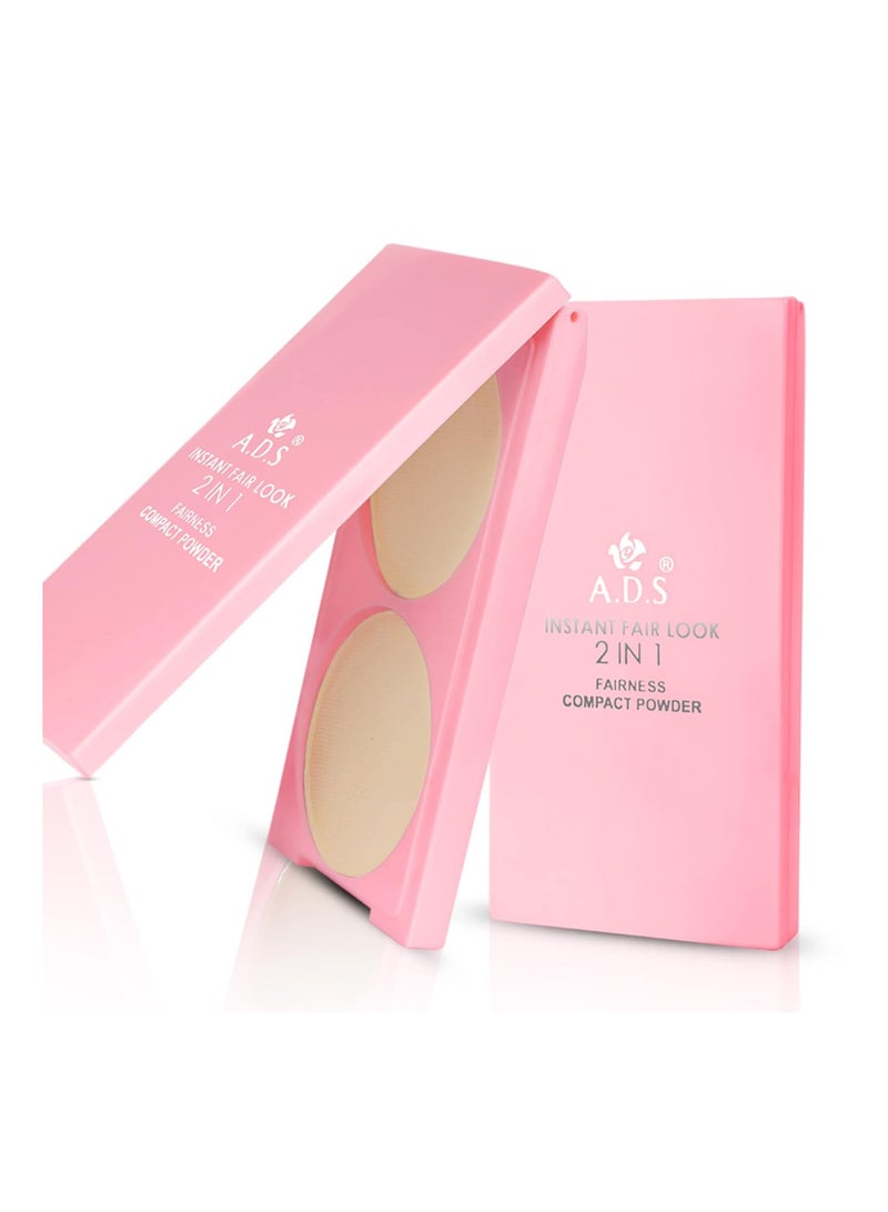 ADS Instant Fair Look Fairness Compact Powder - Image 1