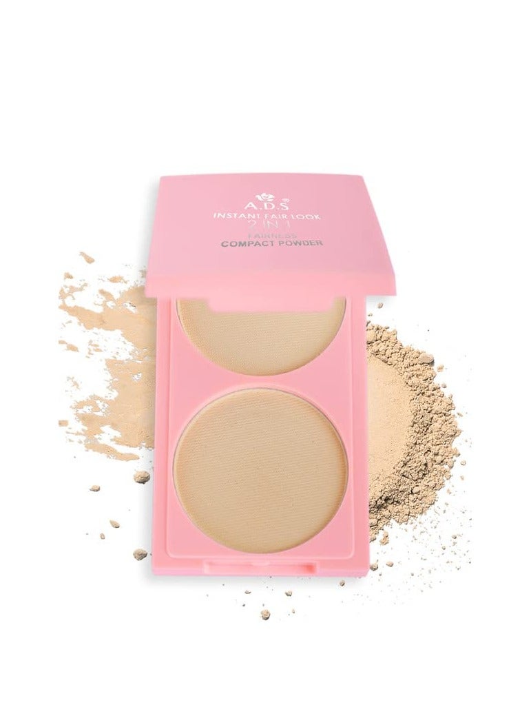 ADS Instant Fair Look Fairness Compact Powder - Image 2