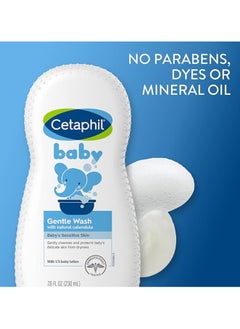 Cetaphil Cetaphil Baby Gentle Wash with natural Calendula, 7.8 Ounce  - Image 2