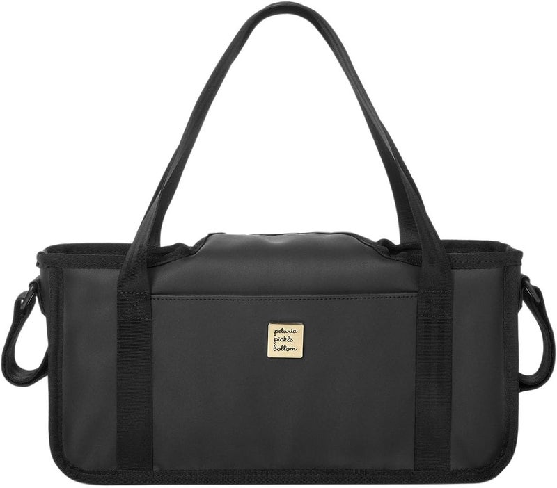 Petunia Pickle Bottom Wander Stroller Caddy Perfect for Organization Multiple Carry Positions Fits Most Strollers Black - Image 1