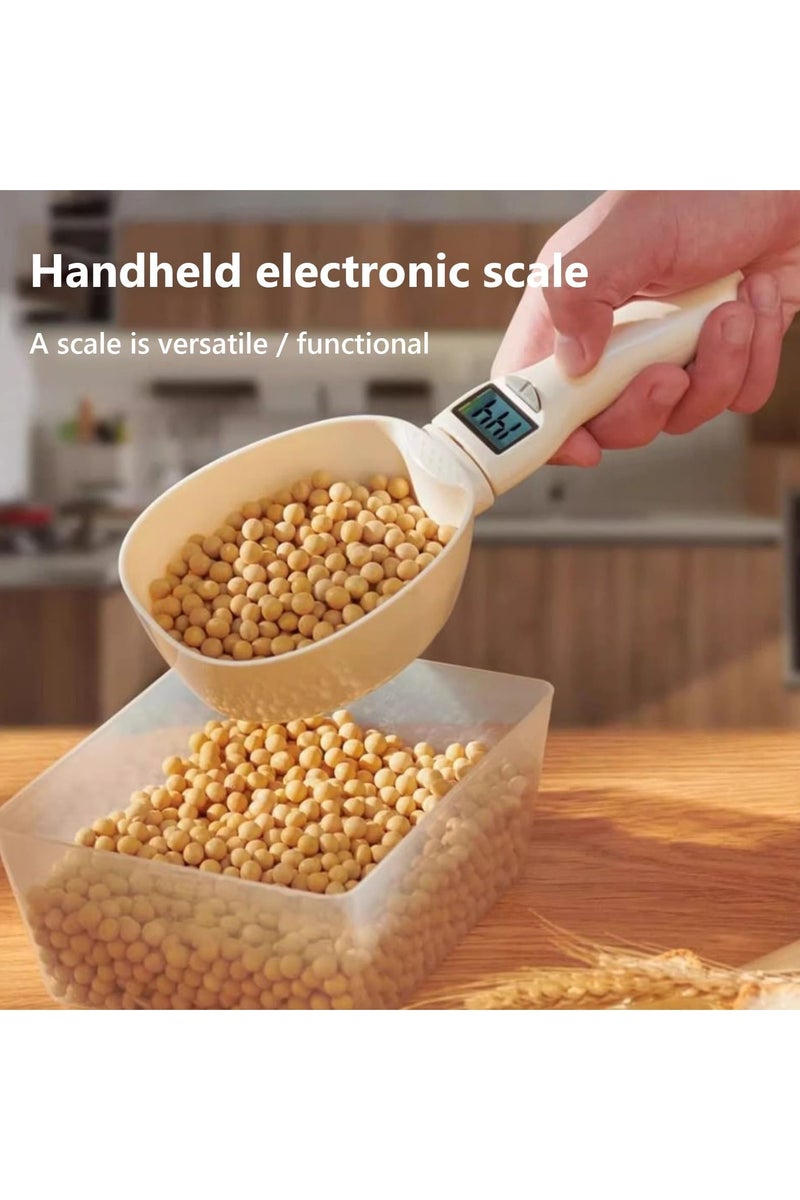 CMGTYYD Digital Measuring Spoon,Adjustable Electronic Measuring Spoon,Gram Measuring Spoons Electronic Scale with Measuring Spoons,Compact Spoon Scale for Accurate Home Kitchen MeasurementMaximum 250ml(White) - Image 5