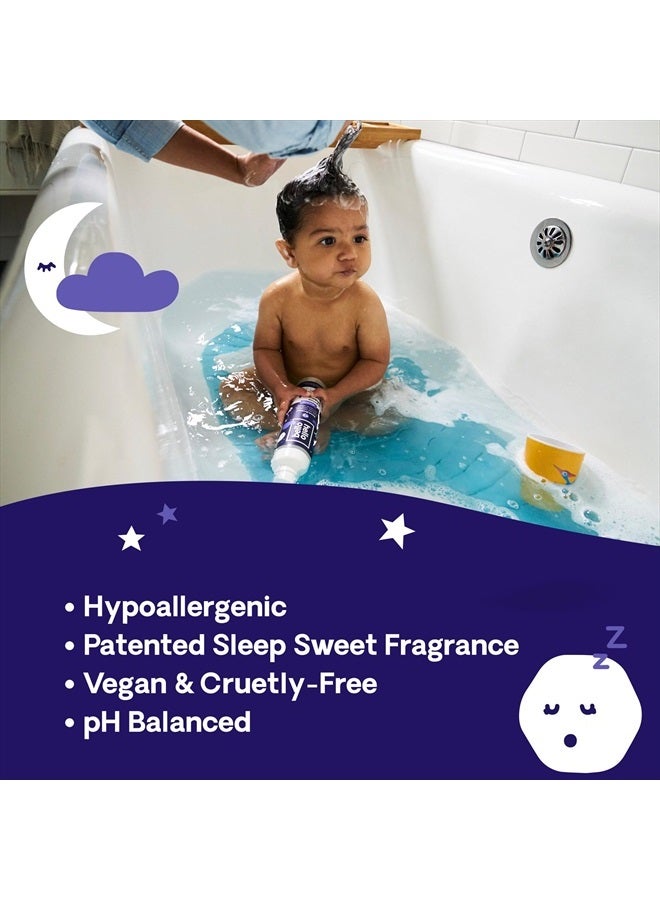 Hello Bello Nighttime Bubble Bath - Gentle Hypoallergenic Tear-Free Formula for Babies and Kids - Vegan and Cruelty-Free - Sleep Sweet Scented - 10 fl oz - Image 4