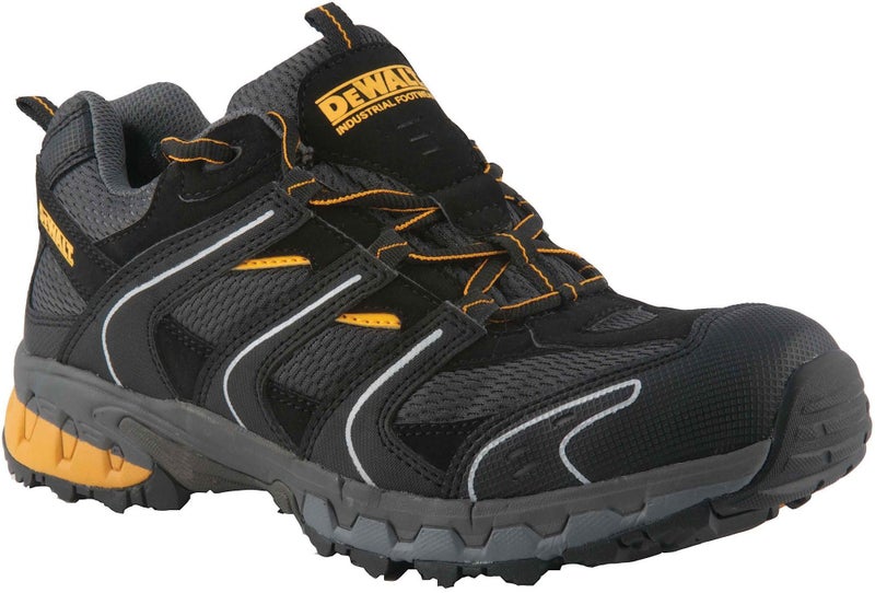 Dewalt Cutter Safety Shoes, 42 EU, 50086-126-42, Black/Grey