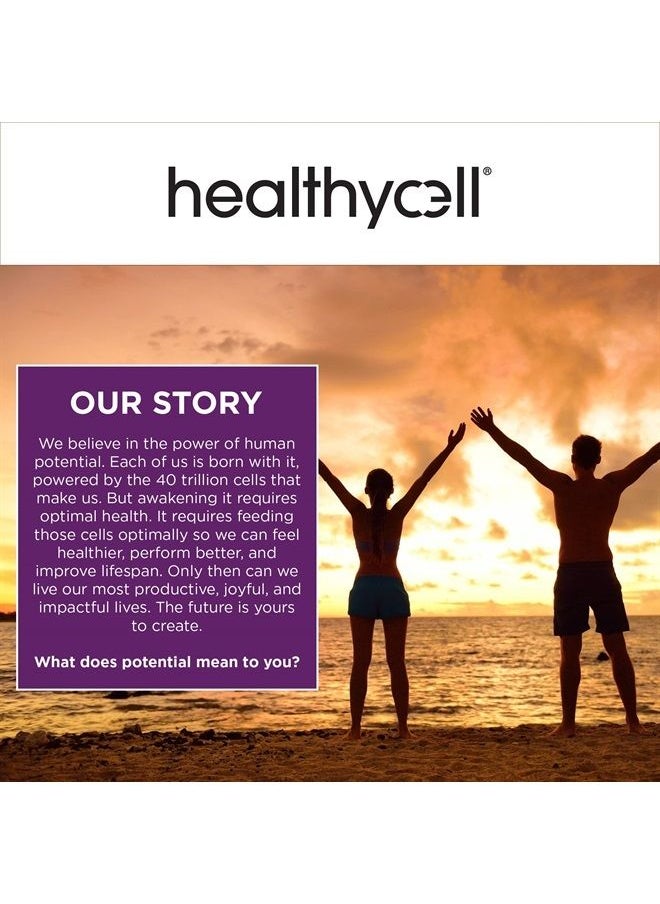 Healthycell - Immune Super Boost, Immunity Booster Liquid Gel Supplement for Strong Defense with Immune Support Nutrients Vitamin C, D, Zinc, Elderberry, Echinacea, Beta Glucan, MICROGEL (30 Gel Packs) - Image 1