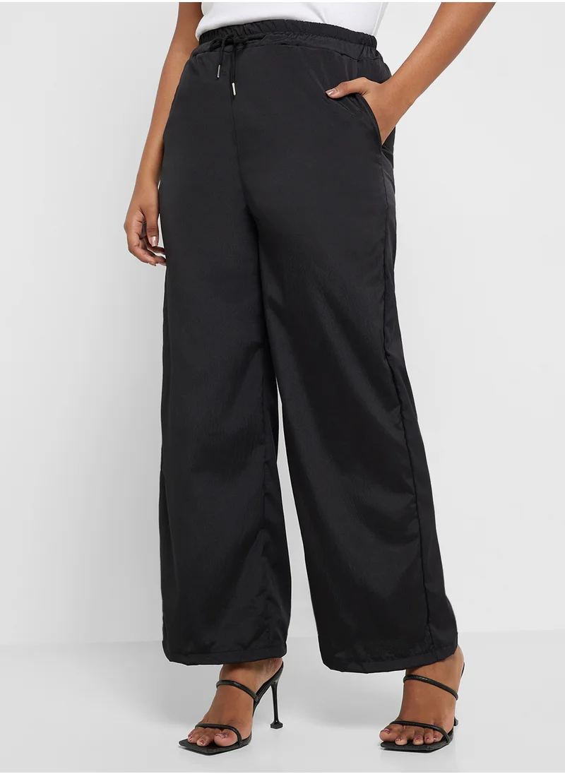 Ginger Plus Relaxed Fit Button Down Shirt & Pant Coord Set