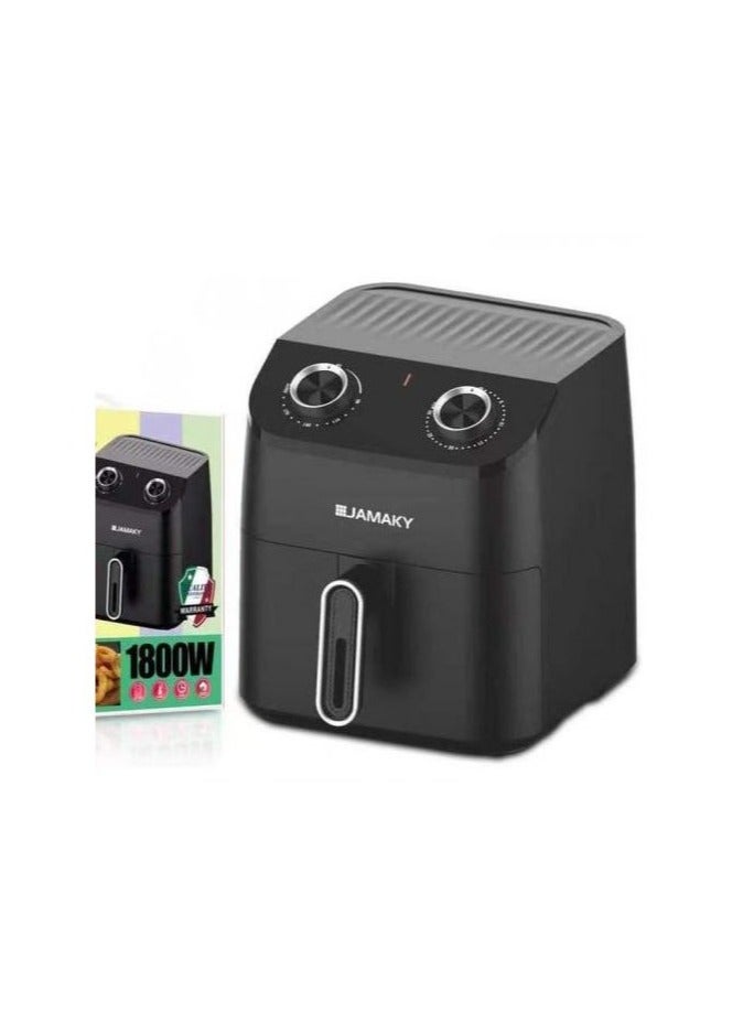 JAMAKY Italy Air fryer 1800 watts 5.5 liters from Jamaki JMK5004 - Image 3