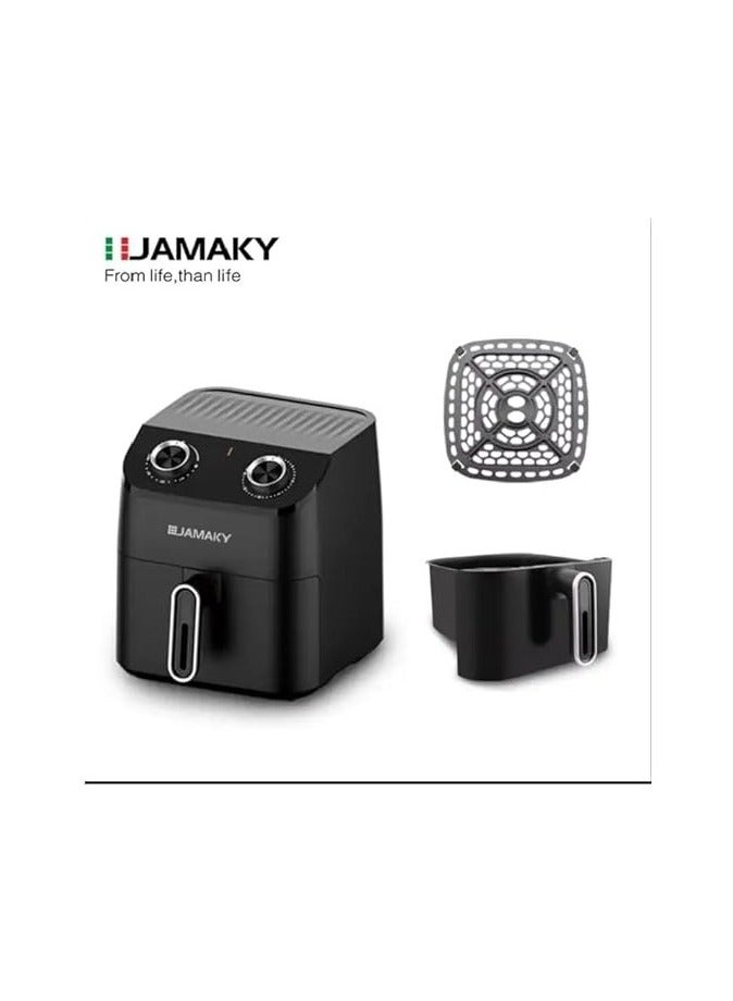 JAMAKY Italy Air fryer 1800 watts 5.5 liters from Jamaki JMK5004 - Image 4