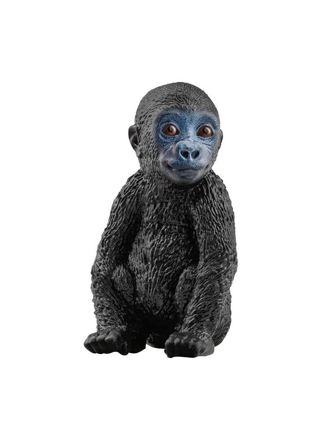 Schleich Wildlife Gorilla Family Figure With 2 Babies - Image 3